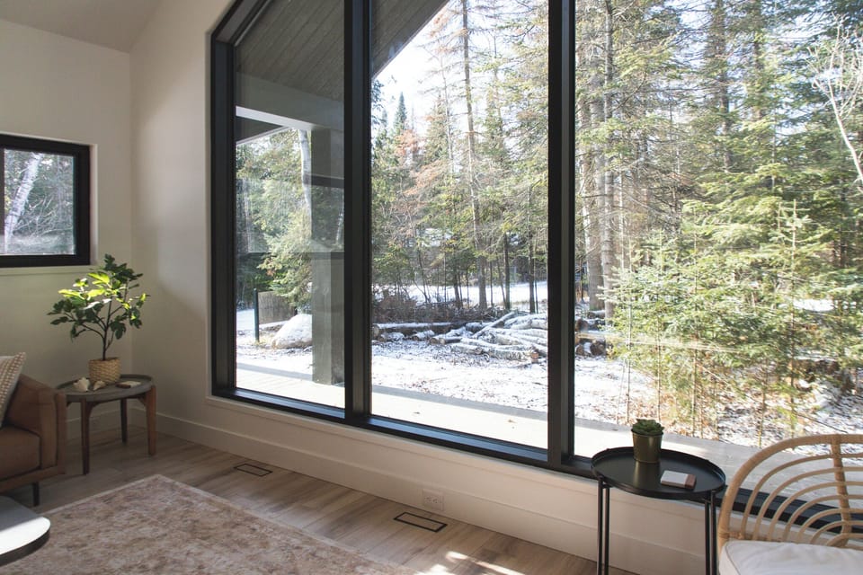 Beautiful View, large window