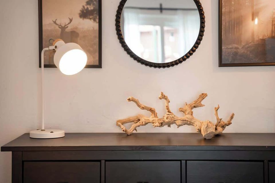 Driftwood and dried manzanita are common in the north state and make beautiful decor pieces.