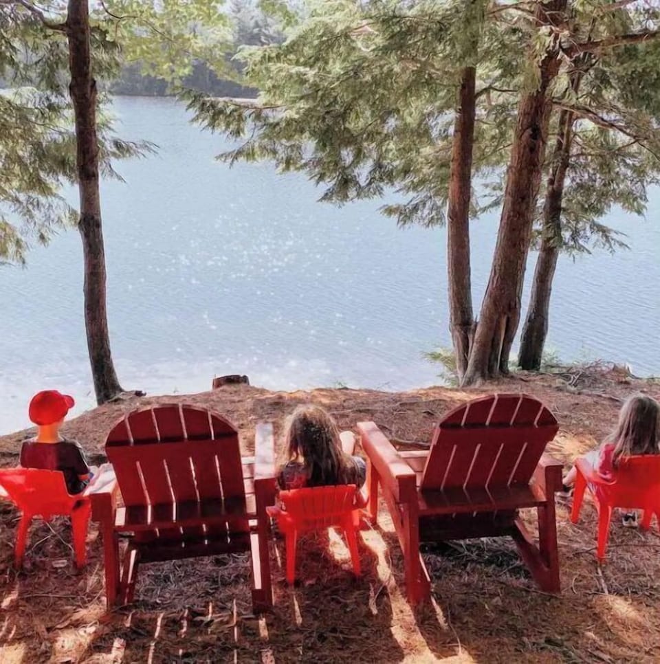 Even our youngest guests enjoy sitting still to take in the beauty of the lake.