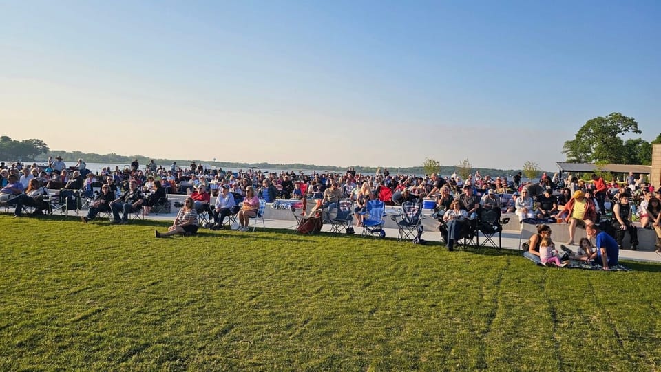 Lakefront Park in Fox Lake Illinois