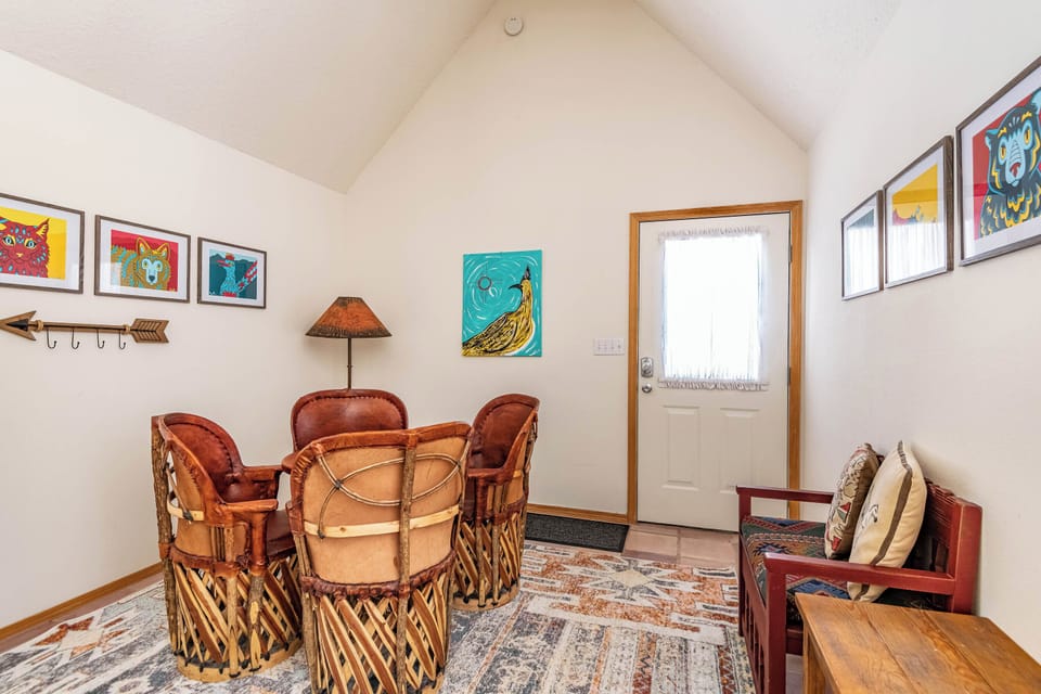 This space sleeps 6 with dining space for 4