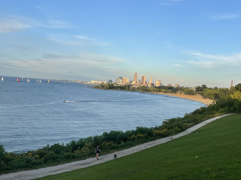 Take walks along the Lake and to beaches from here