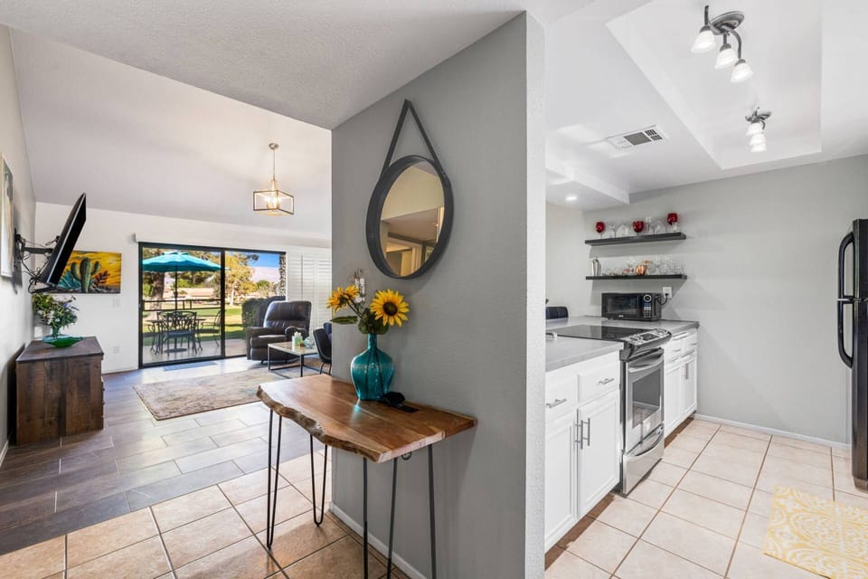 Kitchen & Living Room