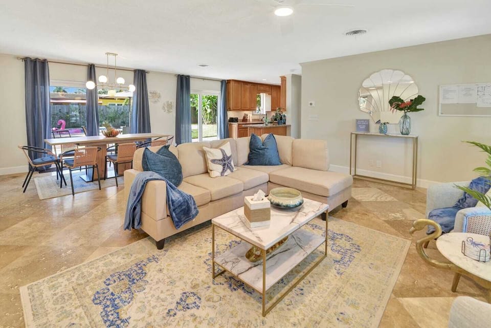 Open floorplan 