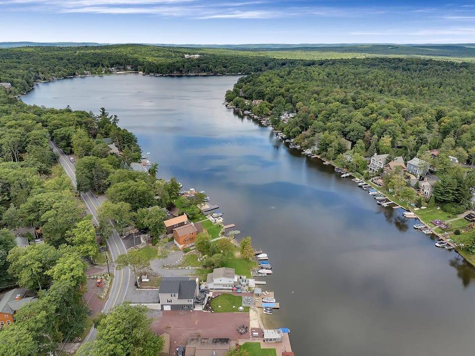 Ariel View of Lake Harmony