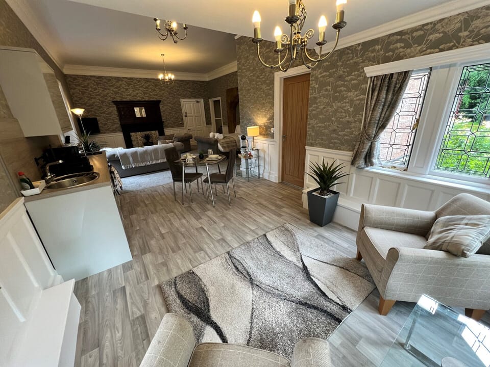 Rannoch seating area in bay window
