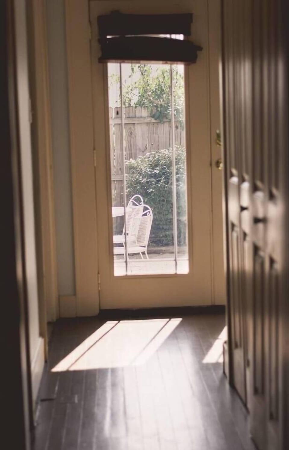 Soft, natural light runs through out home due to large windows carefully placed through out.  This provides a calming, low sensory experience, to allow you to relax and unwind. 