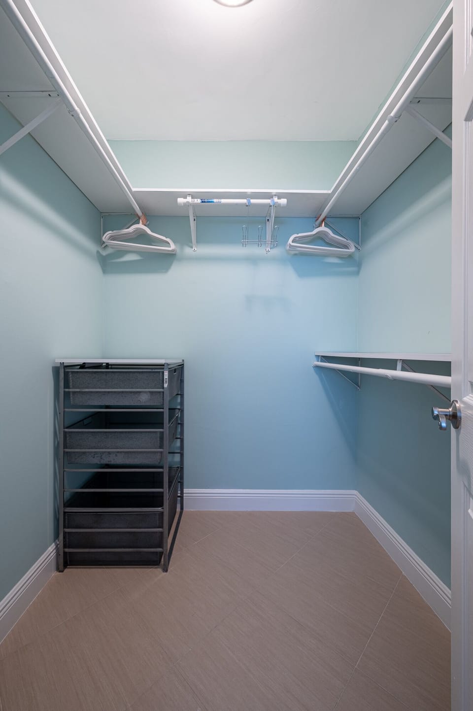 Walk-in closet!