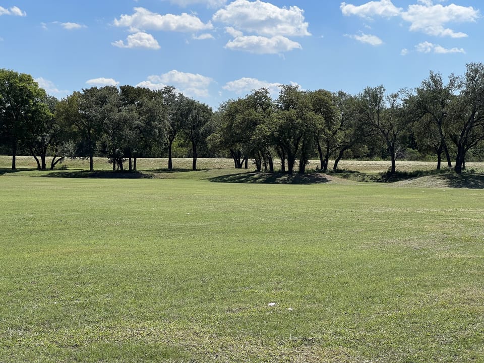 Greenbelt out back gate