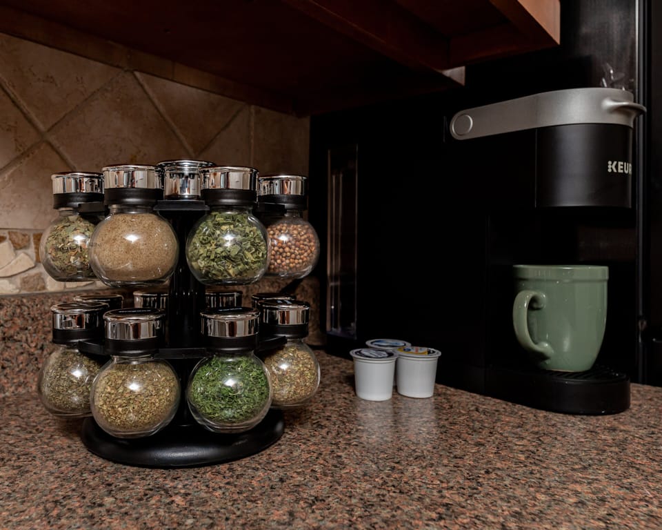 Our Keurig is perfect for your morning cup of coffee!