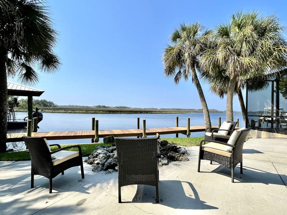 Fire Pit and View for days