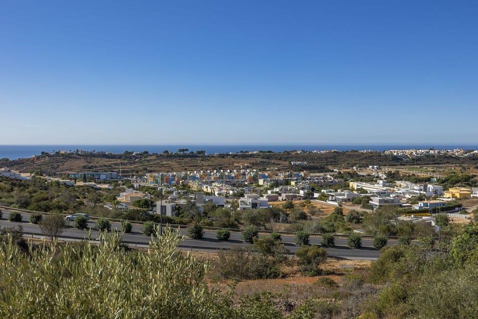 Terrace coast and sea views