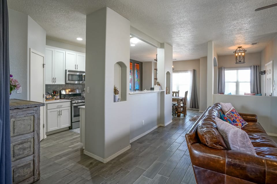 Spacious living area