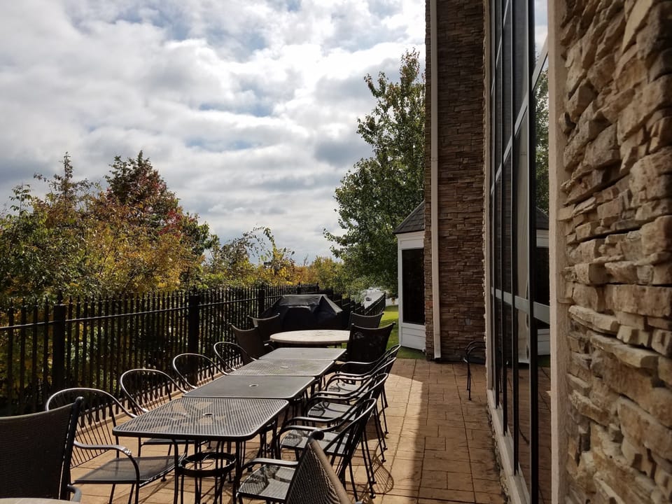 Relax outside.