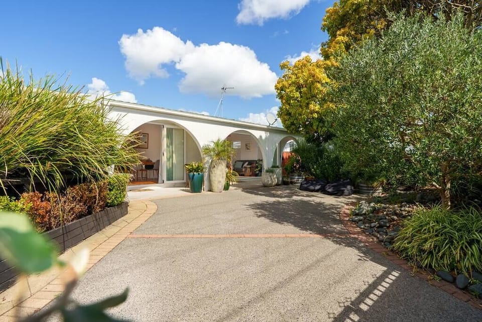 Large private courtyard with plenty of space to sit and relax