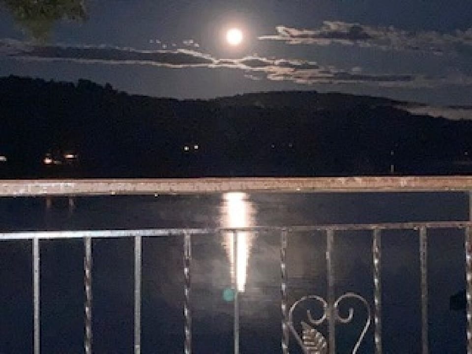 moon light nights from deck