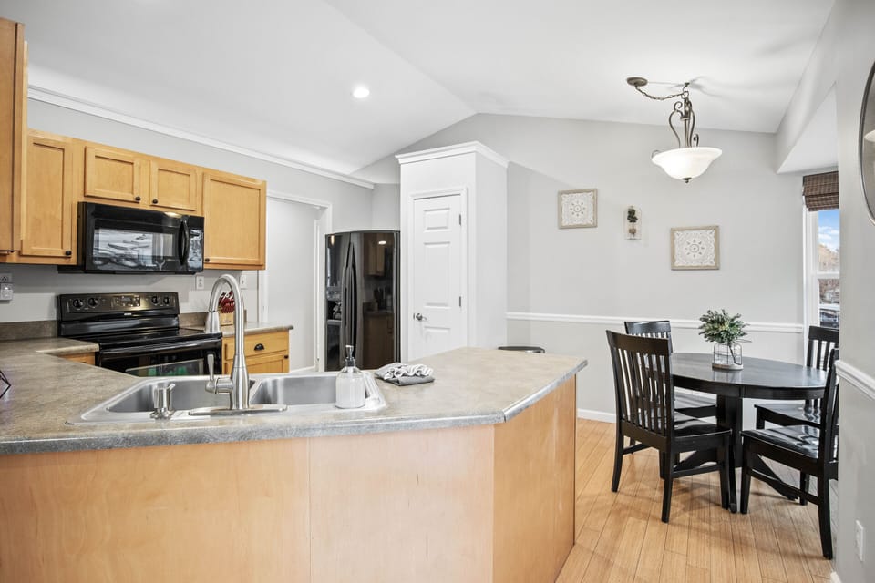 Kitchen equipment with essentials to prepare your meals