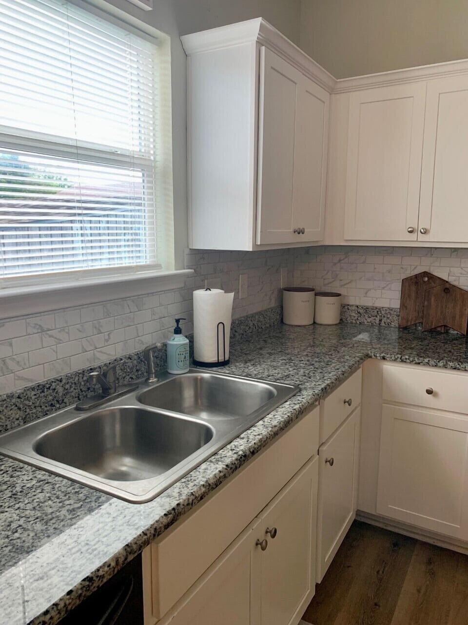 Lots of counter space should you choose to dine in