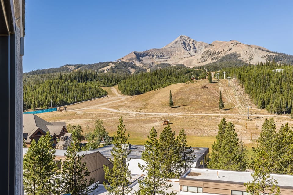 Amazing views of Lone Peak from the condo