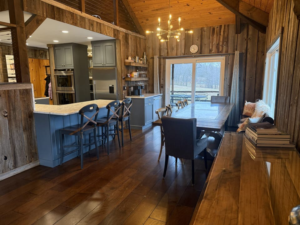 Dining and Kitchen areas