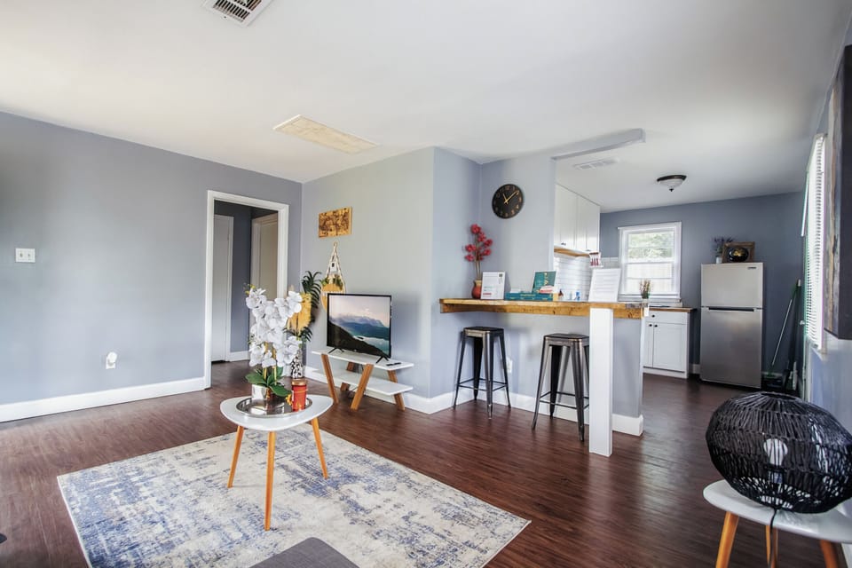 Bright and cozy living room for your relaxation 