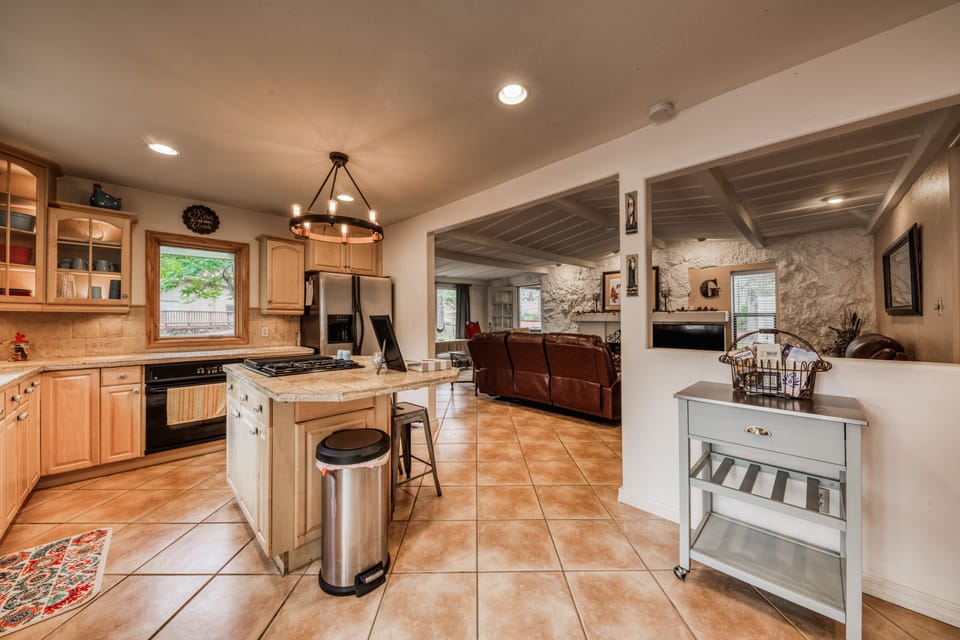 open kitchen