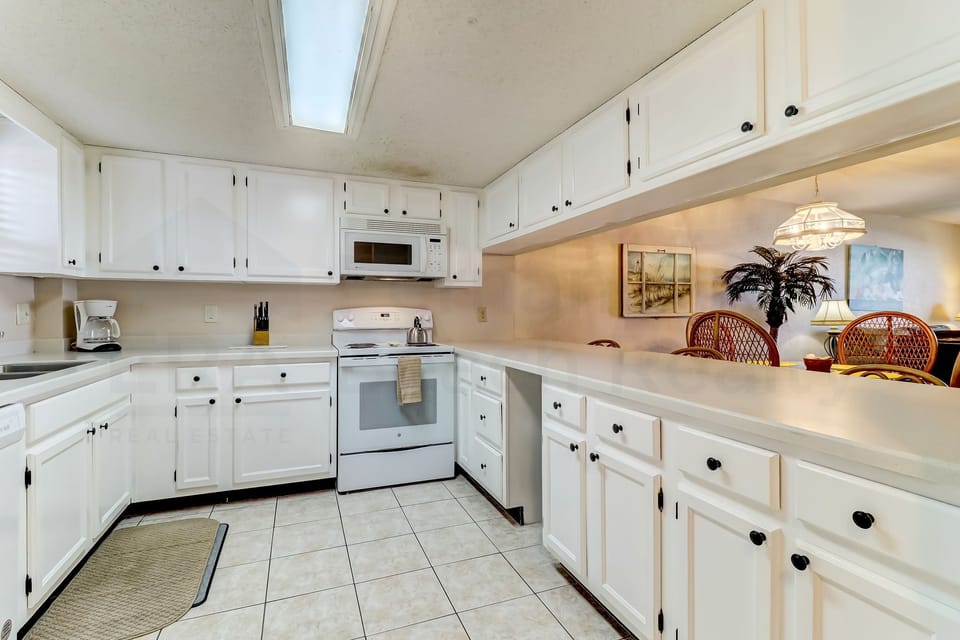 Kitchen with Ocean View