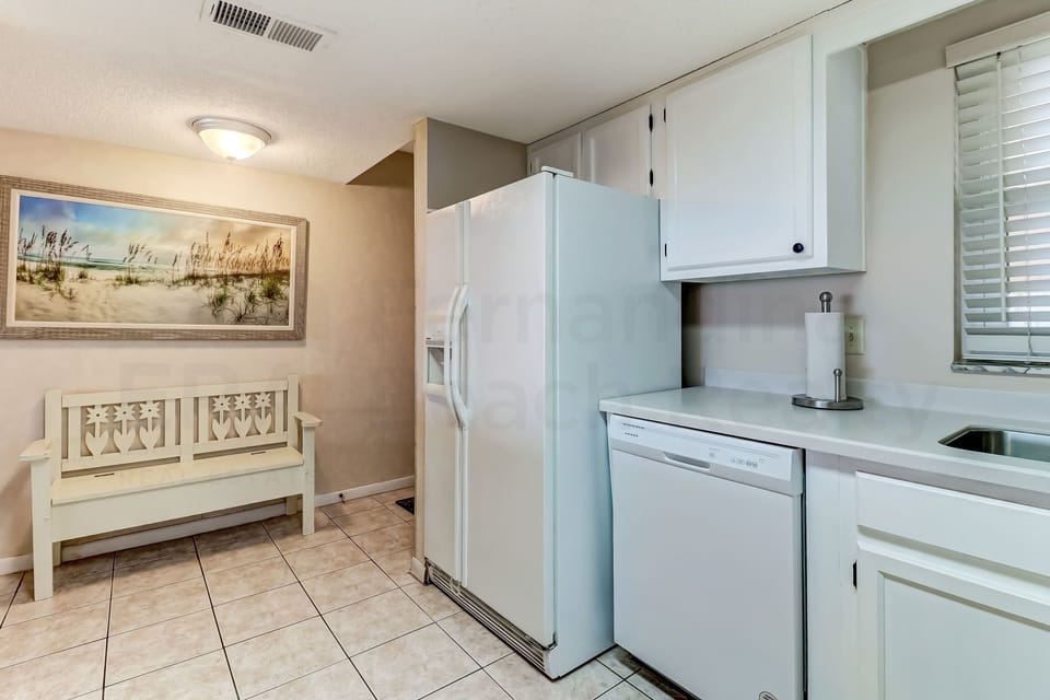 Kitchen with Ocean View