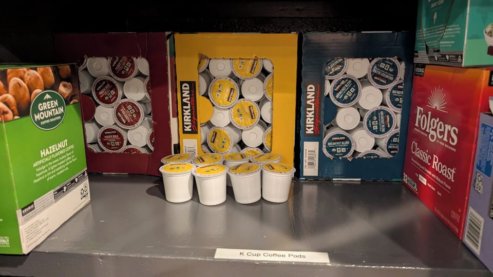 Coffee selection