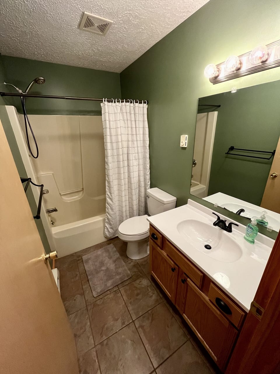 Main level full bathroom, recently updated!