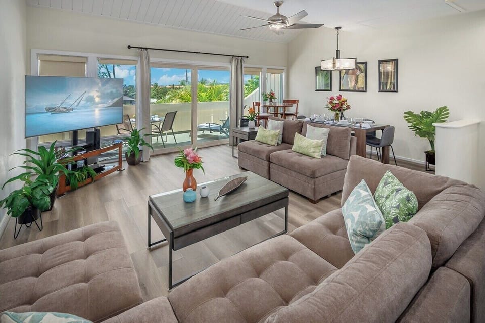 Spacious Living Room - Manualoha 402