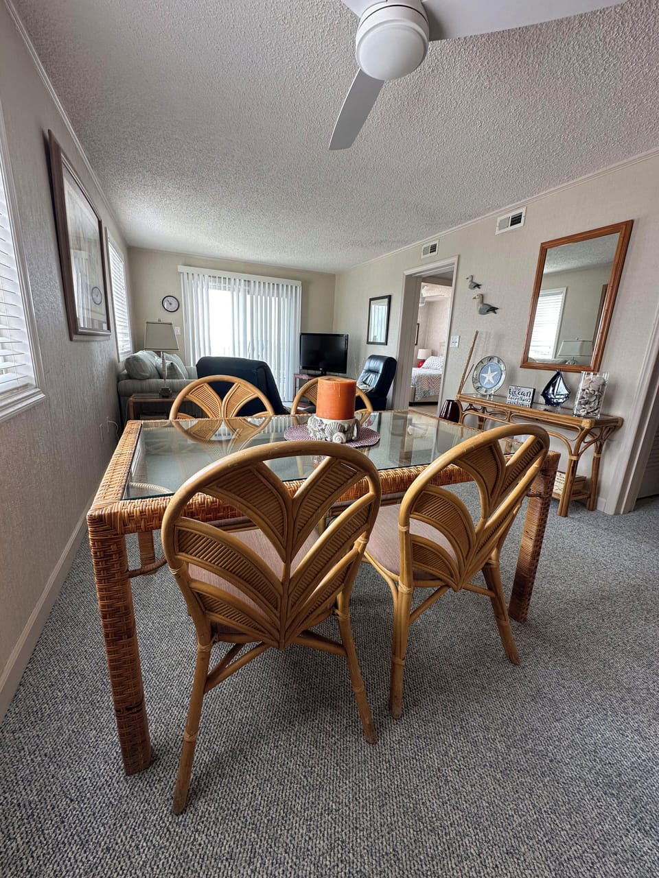 Oceanfront balcony views in Cherry Grove.