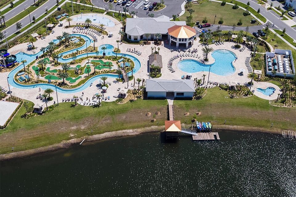 Storey Lake Resort Aerial View