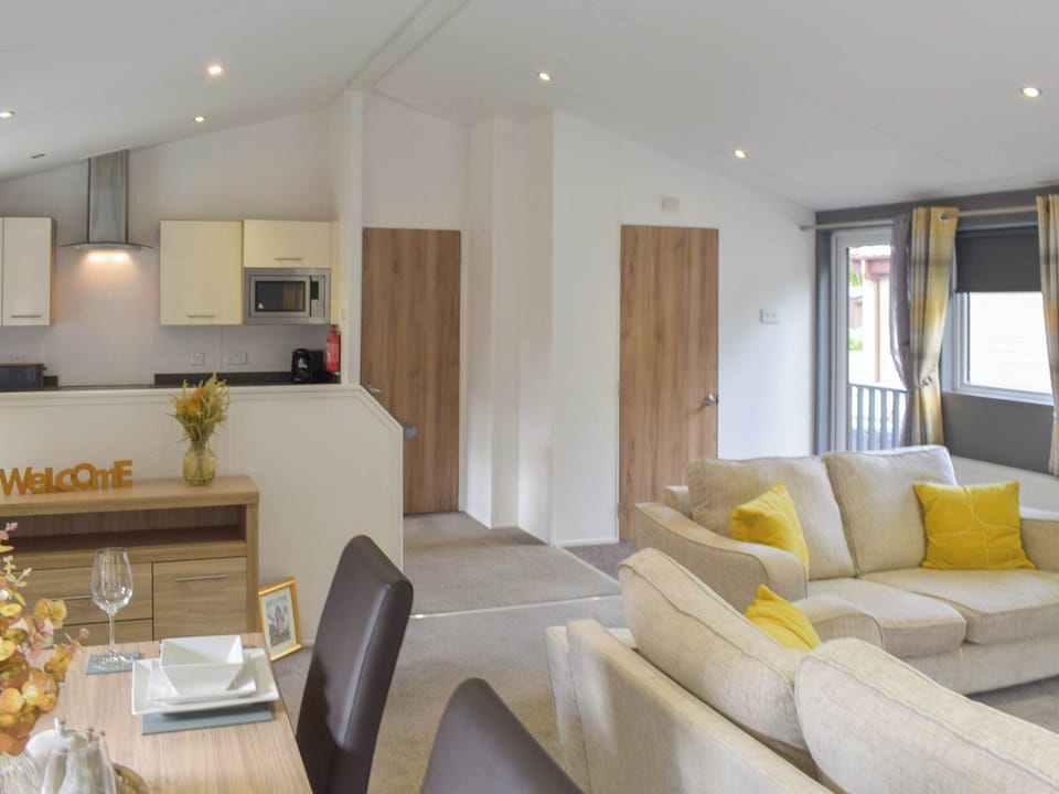 Open plan living space | Devin Lodge, Dollar