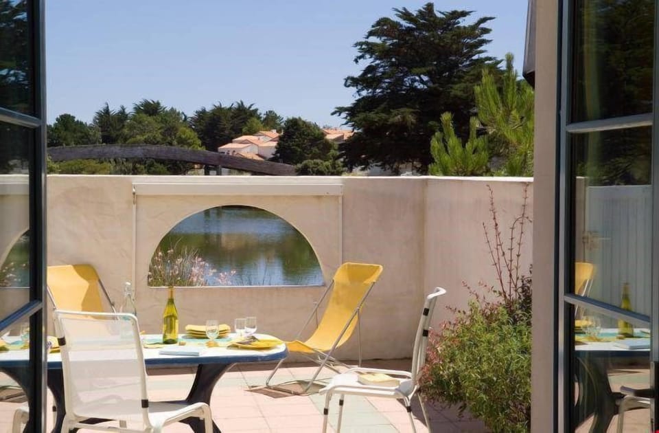 Soak up the sunshine in your private garden area.
