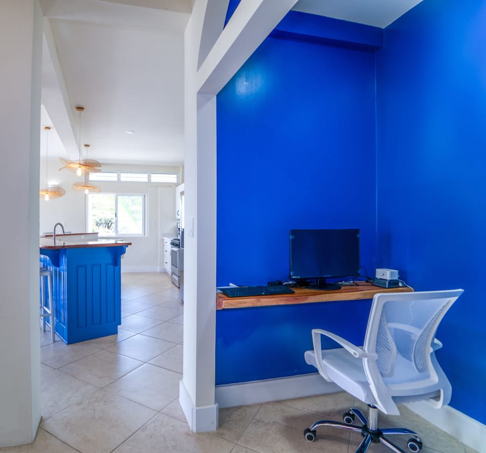 Work from home office area