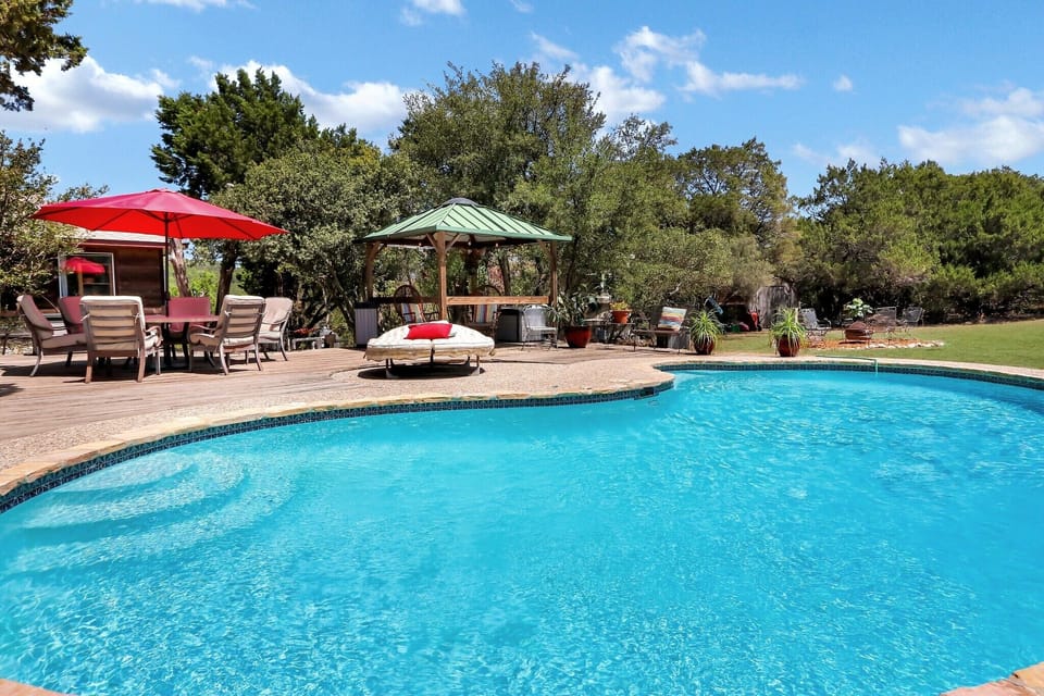 Enjoy the cool and clear water of the pool