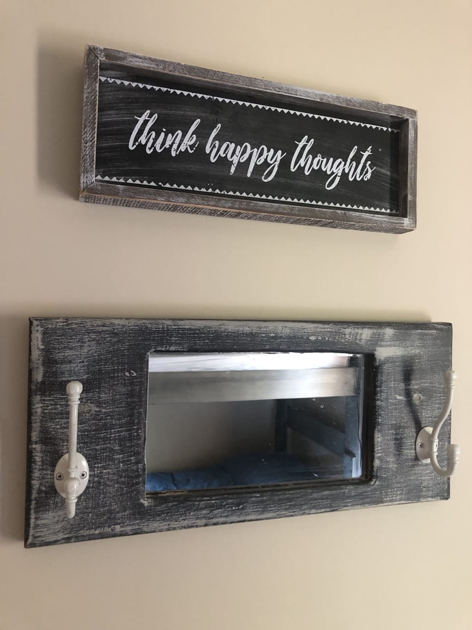 Find much happiness at this lake cabin.
