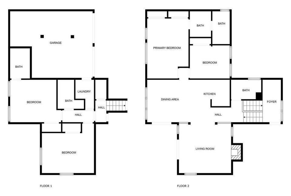 Both Levels Split Level Entry