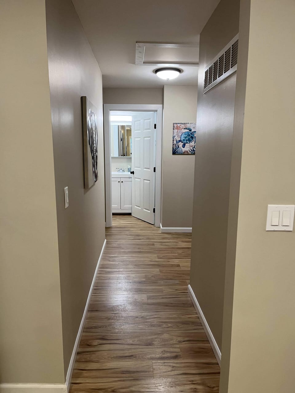 Hallway from Kitchen