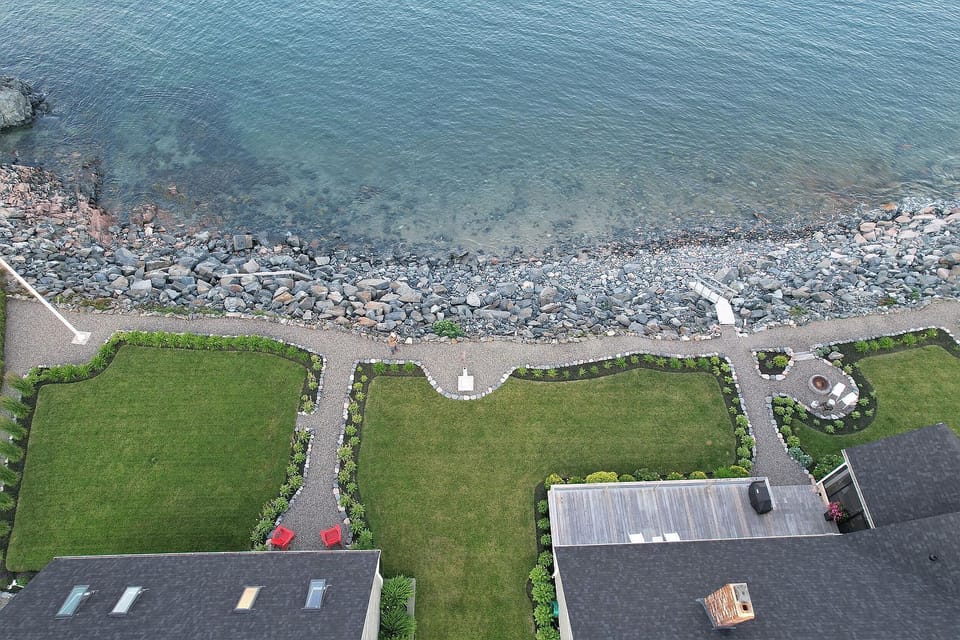 Guest house on the left - you will have property to yourself