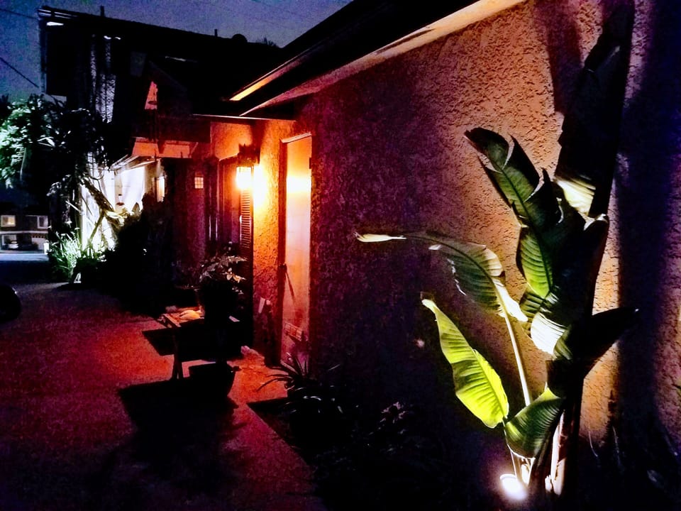 Private entrance up driveway!