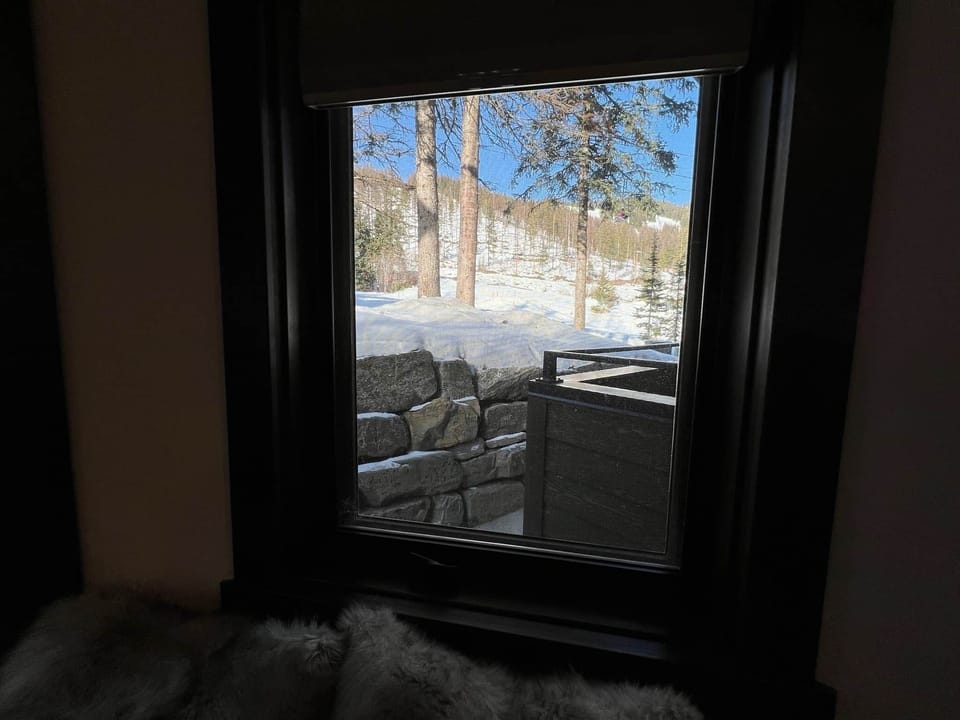 View of Ski Lift from Primary Bedroom