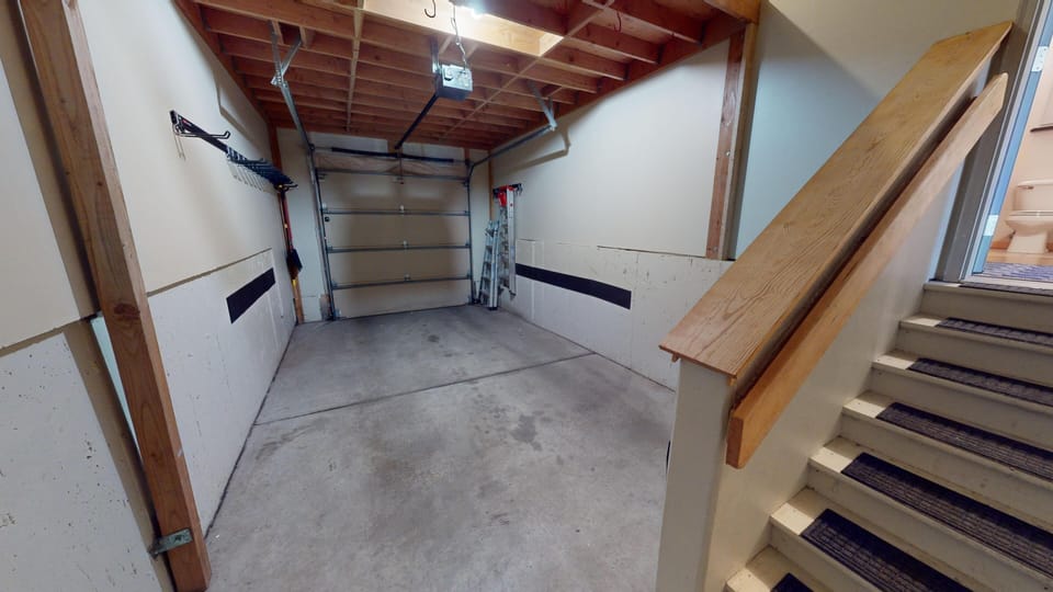 1 Car Garage and Entry - 1 Car Garage and Entry