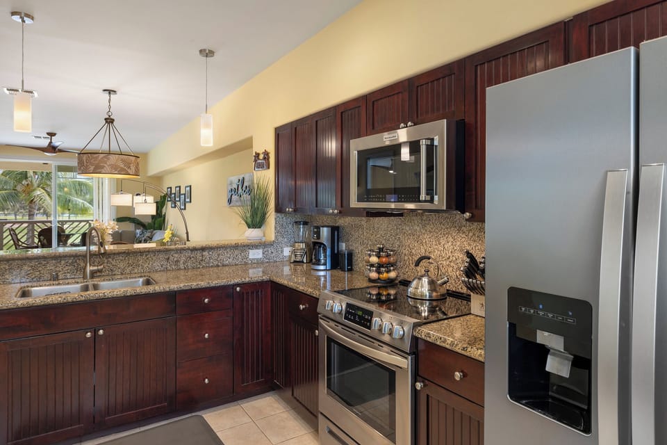 waikoloa fairway villa c21 kitchen