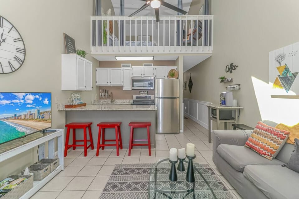 Living room to kitchen