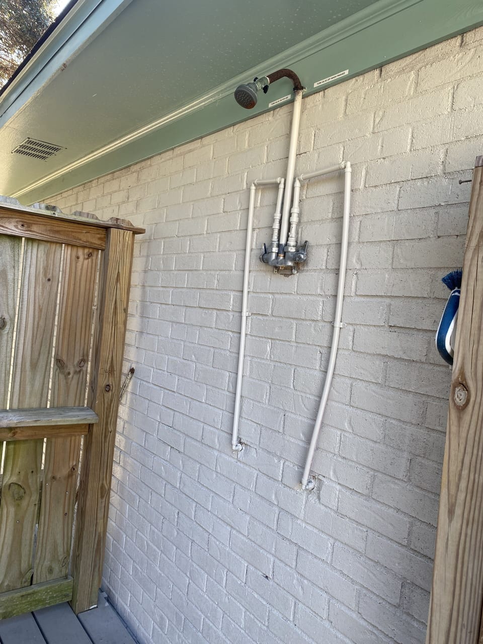 Outdoor shower 