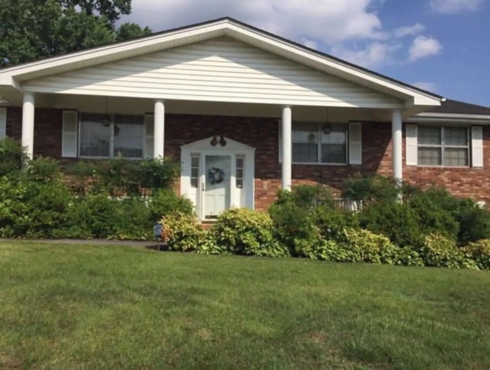 Cheery suite is located on the left side, lower level of our home. 
