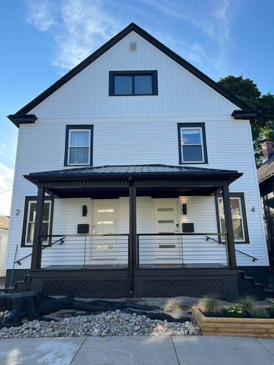 A straight away simplistic shot of our house at 4 Alvin Place. 