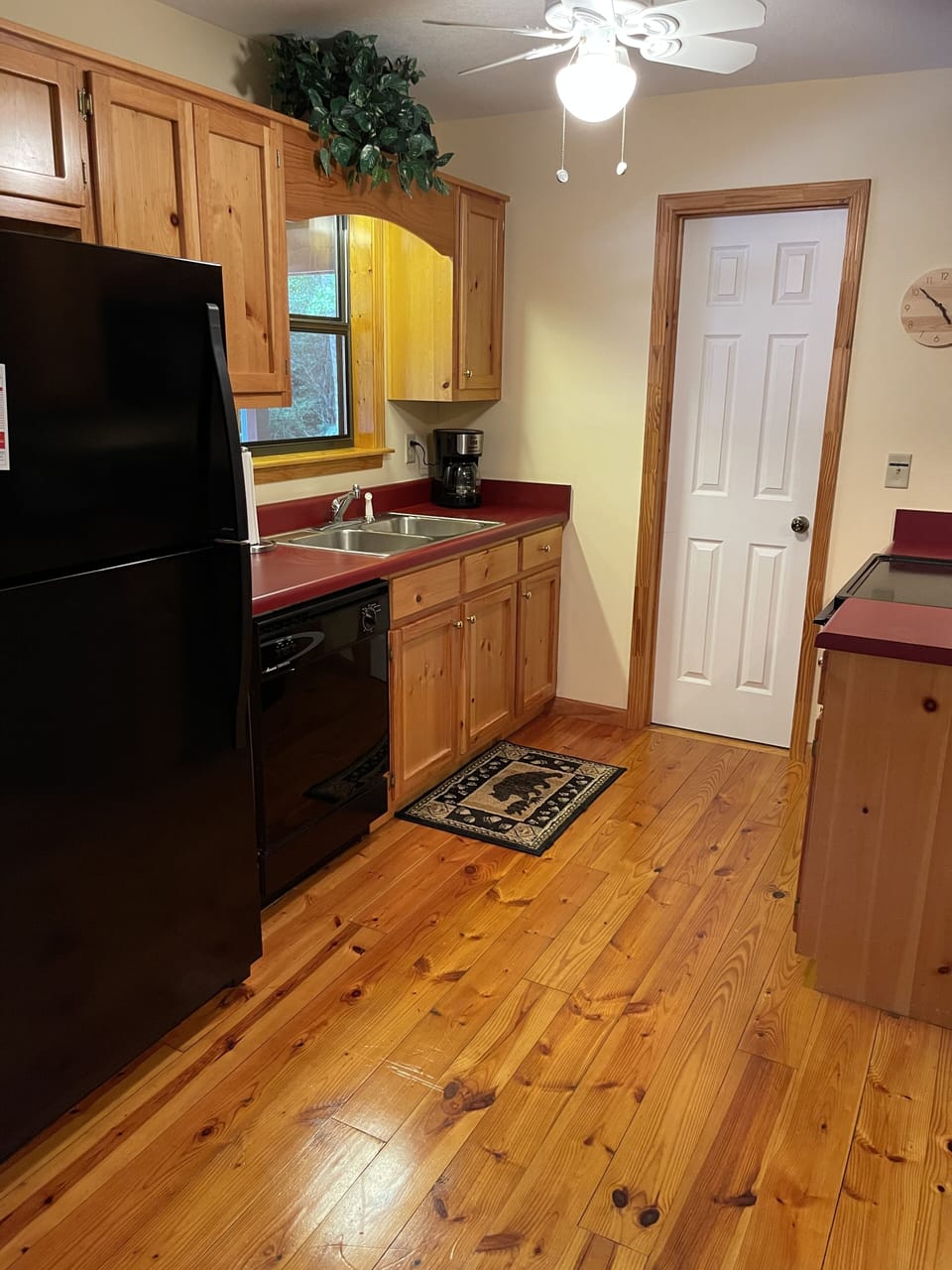 Fully stocked kitchen